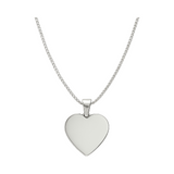CHARM CORAZON PLATEADO