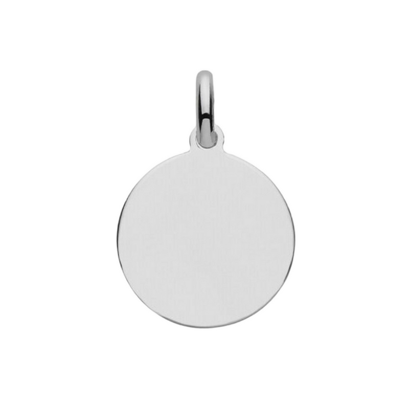CHARM CIRCULO PLATEADO