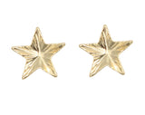 ARETES ESTRELLA DORADA