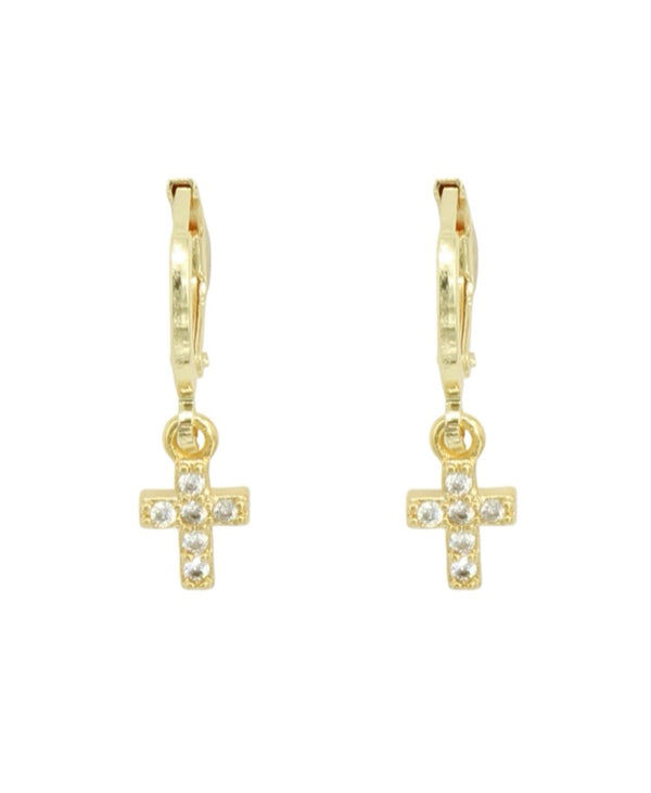 ARETES CRUZ BRILLO