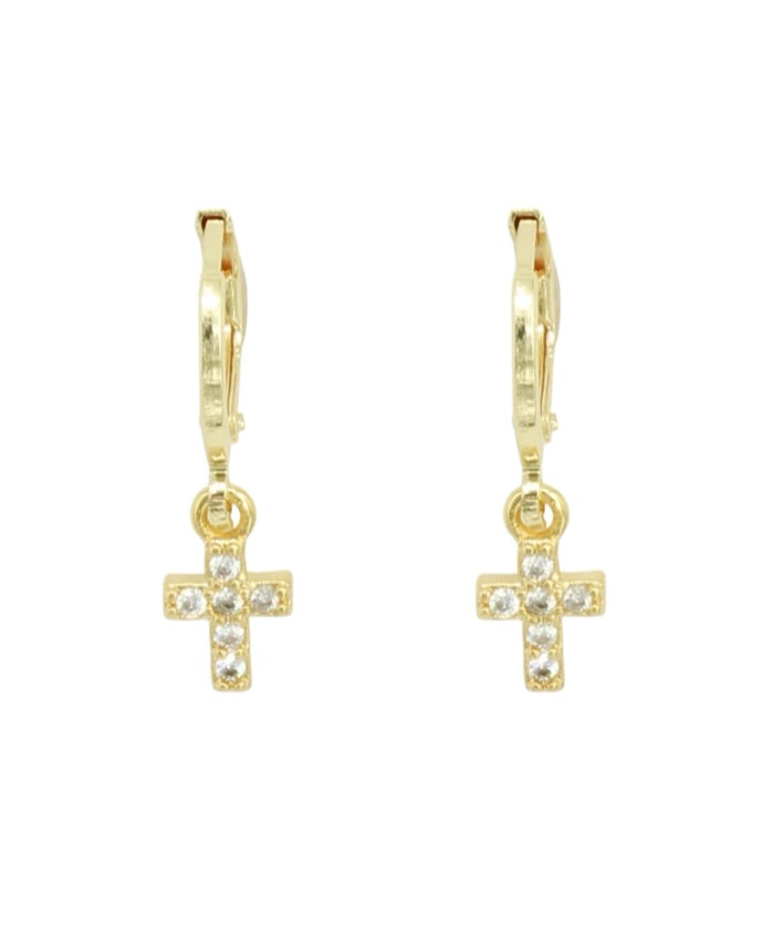 ARETES CRUZ BRILLO